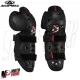 MF5881 Ginocchiere Acerbis Profile 2 Nero Rosso Moto Cross Enduro Trial Adulto