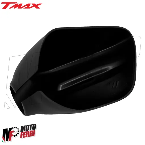 MF5892 Calotta Specchietti Nero Lucido Racing Yamaha TMax  530 560 mod 2015/2024
