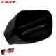 MF5892 Calotta Specchietti Nero Lucido Racing Yamaha TMax  530 560 mod 2015/2024