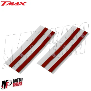 MF5892 Calotta Specchietti Nero Lucido Racing Yamaha TMax  530 560 mod 2015/2024