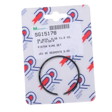 MF5894 Kit Fasce Pistone DR 55 per Cilindro KT00014 Vespa Special PK XL Ape 50