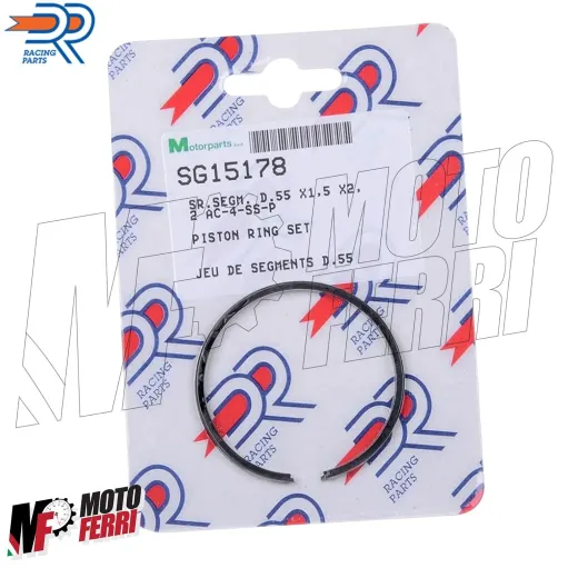 MF5894 Kit Fasce Pistone DR 55 per Cilindro KT00014 Vespa Special PK XL Ape 50