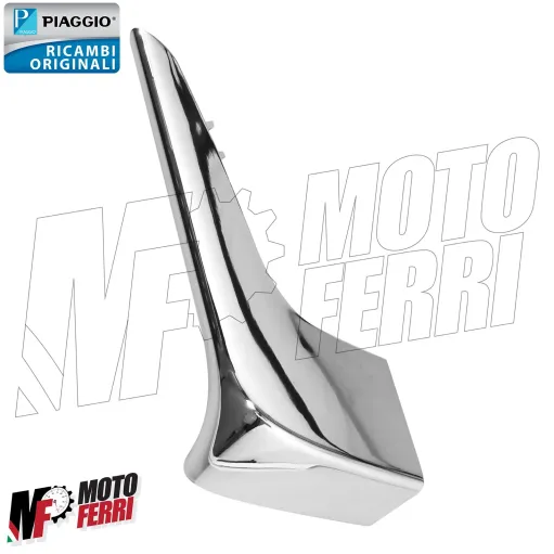 MF5750 Deflettore Cromato Anteriore Destro per Piaggio Liberty 50 125 150 iGet