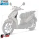 MF5898 Deflettore Anteriore Sinistro Nero Opaco Piaggio Liberty 50 125 150 iGet