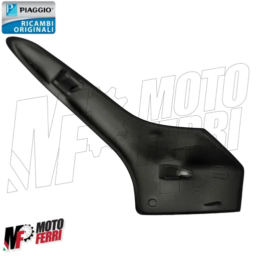 MF5898 Deflettore Anteriore Sinistro Nero Opaco Piaggio Liberty 50 125 150 iGet