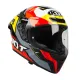 MF5906 Casco Integrale KYT TT Course Flux Rosso / Giallo