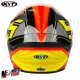 MF5906 Casco Integrale KYT TT Course Flux Rosso / Giallo