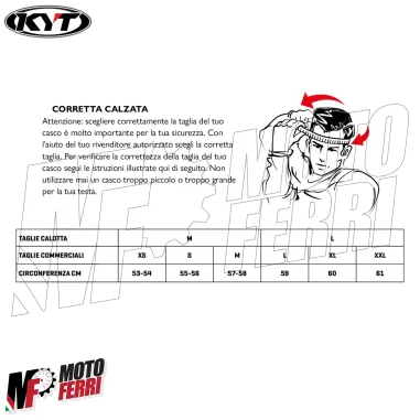 MF5906 Casco Integrale KYT TT Course Flux Rosso / Giallo