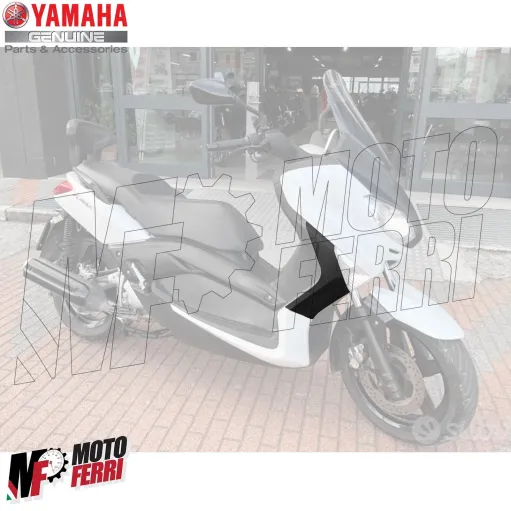 MF5910 Fianchetto Anteriore Destro Nero Opaco Yamaha XMax 125 250 mod 2010/2013