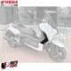 MF5910 Fianchetto Anteriore Destro Nero Opaco Yamaha XMax 125 250 mod 2010/2013