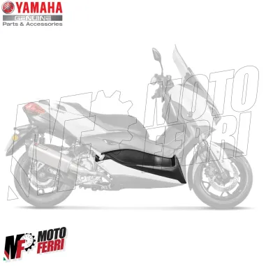 MF5914 Pedana Poggiapiedi Destra Originale Yamaha XMax 125 300 400 mod 2017/2022