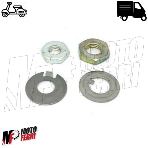 MF0548 KIT DADO RONDELLA FRIZIONE INGRANAGGIO VESPA 125 PRIMAVERA ET3 PK S XL