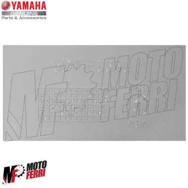 MF5918 Carena Anteriore Sinistra Bianco Originale Yamaha YZF R125 mod 2008/2011
