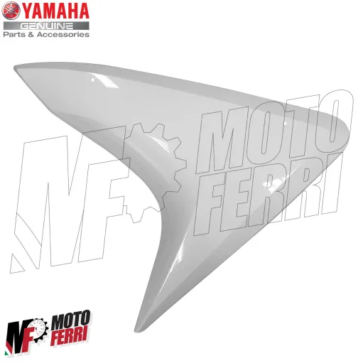 MF5918 Carena Anteriore Sinistra Bianco Originale Yamaha YZF R125 mod 2008/2011