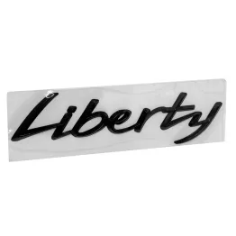 MF5921 Scritta Adesiva Nero Carena Posteriore Piaggio Liberty iGet 50 125 150