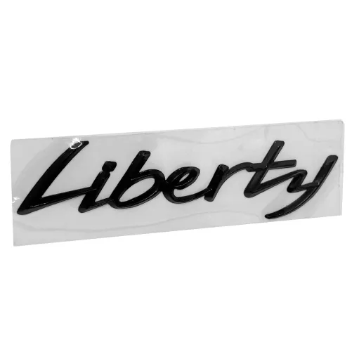 MF5921 Scritta Adesiva Nero Carena Posteriore Piaggio Liberty iGet 50 125 150
