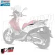 MF5922 Scritta Adesiva Cromata Carena Posteriore Piaggio Beverly 125 300 350