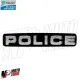 MF5928 - Scritta POLICE Targhetta Adesiva Originale Piaggio Beverly 125 300 350