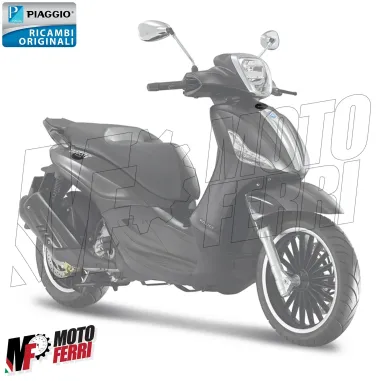 MF5928 - Scritta POLICE Targhetta Adesiva Originale Piaggio Beverly 125 300 350