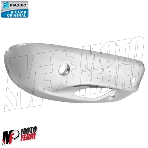 MF5933 Protezione Griglia Marmitta Originale Piaggio Liberty 50 iGet 2017 / 2019