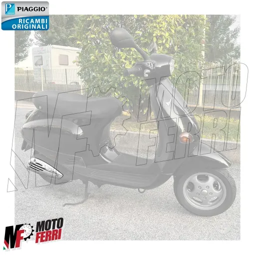MF5934 Protezione Griglia Marmitta Piaggio Vespa ET2 ET4 LX Primavera 50 125 150