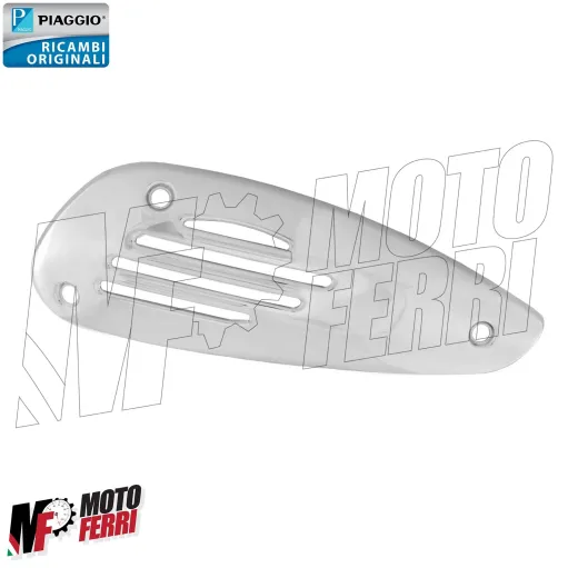 MF5934 Protezione Griglia Marmitta Piaggio Vespa ET2 ET4 LX Primavera 50 125 150