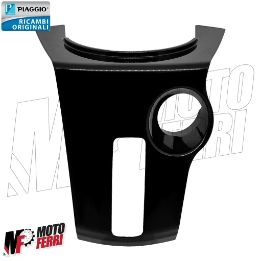 MF5936 Cornice Serratura Nero Lucido Originale Piaggio Beverly 125 300 350