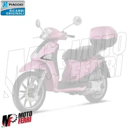 MF5937 Cornice Cromata Freccia Sinistra Originale Piaggio Liberty 50 125 150 Moc 2