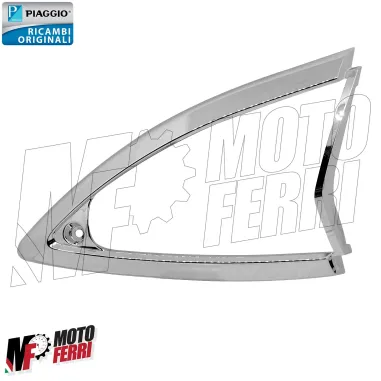 MF5937 Cornice Cromata Freccia Sinistra Originale Piaggio Liberty 50 125 150 Moc