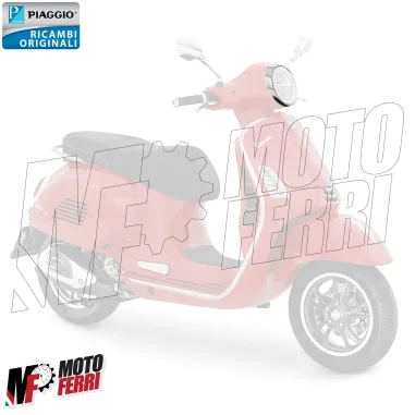 MF5938 Cornice Ghiera Cromata Faro Anteriore Vespa GTS 125 300 HPE (2019 / 2022)