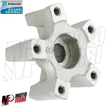 MF5940 Mozzo Ruota Posteriore Originale Piaggio NRG MC2 MC3 Purejet Power 96/17