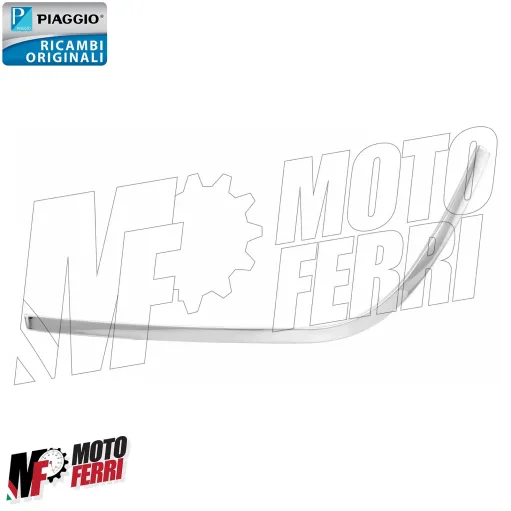 MF5941 Bordo Pedana Destro Cromato Originale Vespa Primavera Sprint 50 125 150