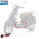 MF5942 Bordo Pedana Sinistro Cromato Originale Vespa Primavera Sprint 50 125 150
