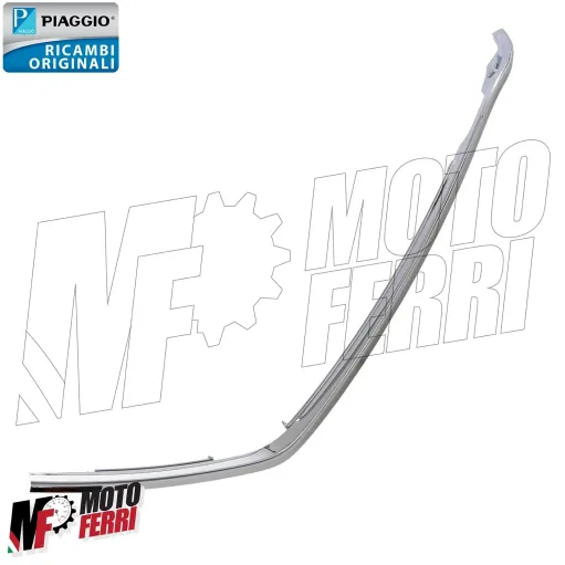 MF5943 Bordo Scudo Destro Cromato Originale Vespa Primavera Sprint 50 125 150