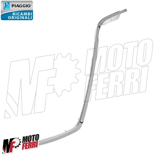 MF5943 Bordo Scudo Destro Cromato Originale Vespa Primavera Sprint 50 125 150