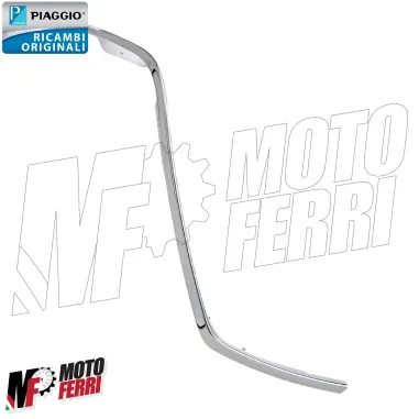 MF5944 Bordo Scudo Sinistro Cromato Originale Vespa Primavera Sprint 50 125 150