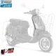 MF5948 Bordo Scudo Destro Grigio Metallizzato Vespa Primavera Sport S 50 125 150
