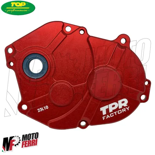 MF2993 Coperchio Ingranaggi TOP TPR Factory Red Minarelli F12 Aerox Booster 2T