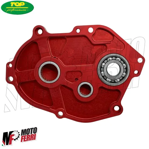 MF2993 Coperchio Ingranaggi TOP TPR Factory Red Minarelli F12 Aerox Booster 2T