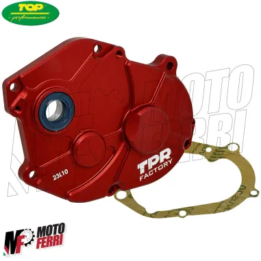 MF2993 Coperchio Ingranaggi TOP TPR Factory Red Minarelli F12 Aerox Booster 2T