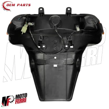 MF5954 - Parafango Portatarga Posteriore + Stop Frecce per Honda Bali 50