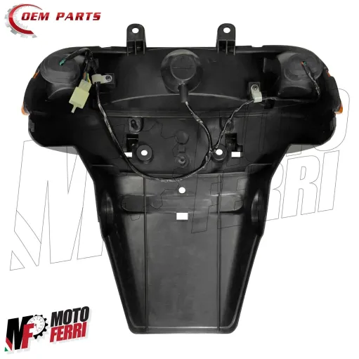 MF5954 - Parafango Portatarga Posteriore + Stop Frecce per Honda Bali 50