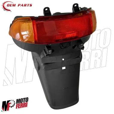 MF5954 - Parafango Portatarga Posteriore + Stop Frecce per Honda Bali 50