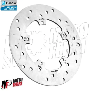 MF5960 Disco Freno Anteriore Originale Piaggio Vespa PX 125 150 mod 1998 / 2017