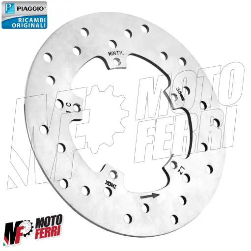MF5960 Disco Freno Posteriore Originale Gilera Runner 125 180 200 VX VXR 4T