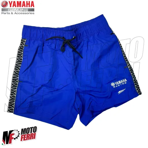 MF5961 - Costume Uomo Boxer Paddock Blu Originale Yamaha Racing Taglia M