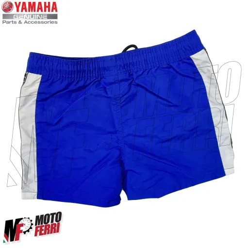 MF5961 - Costume Bambino Boxer Paddock Blu Originale Yamaha Racing Taglia M