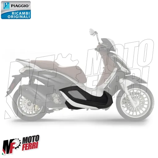 MF5349 Pedana Poggiapiedi Destra Originale Piaggio Beverly 125 300 350 2011/2020