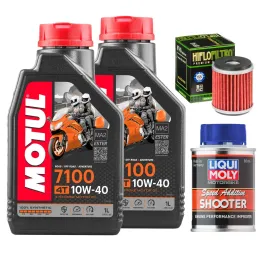 MF5963 Kit Tagliando Olio Motul 7100 + Filtro + Additivo Yamaha YZF 250 (09/24)