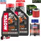 MF5964 Tagliando Olio Motul 7100 + Filtro + Additivo Kawasaki KXF 250 2004/2024